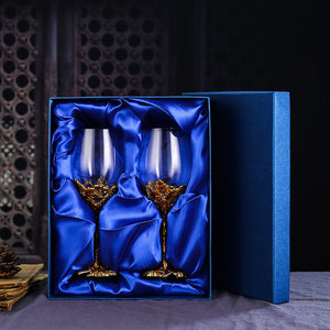 Elevate Your Wine Experience with Our Enamel Red Decanter Set