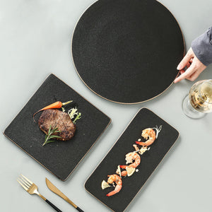 Elevate Your Dining Experience with the Steak Plate Cutlery Set