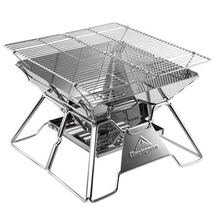 The Ultimate Camping Companion: 2-3 Person Foldable Barbecue Grill