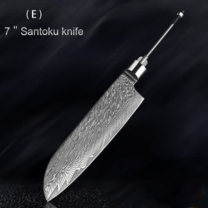 Elevate Your Culinary Experience with Damascus Embryo High Hardness Kitchen Knives