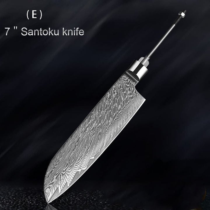 Elevate Your Culinary Experience with Damascus Embryo High Hardness Kitchen Knives