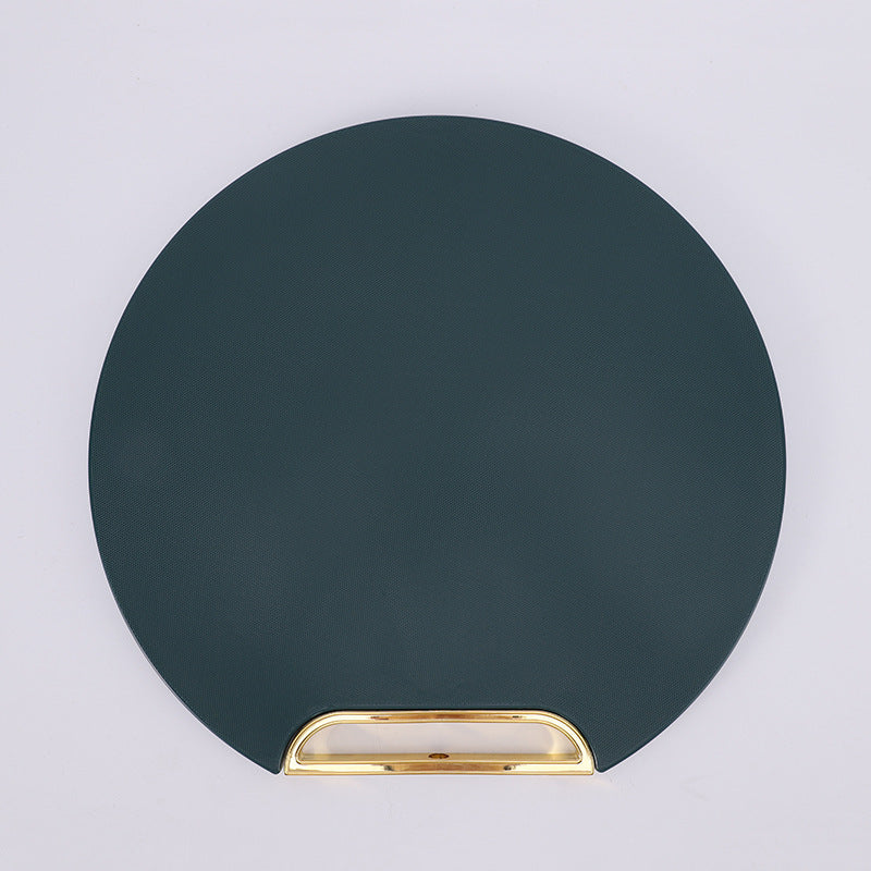 Vegetables And Fruits Round Cutting Board