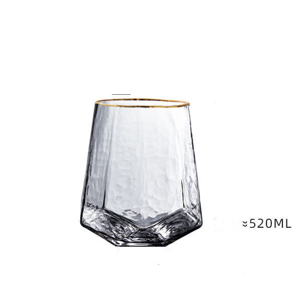 Red wine champagne glass set