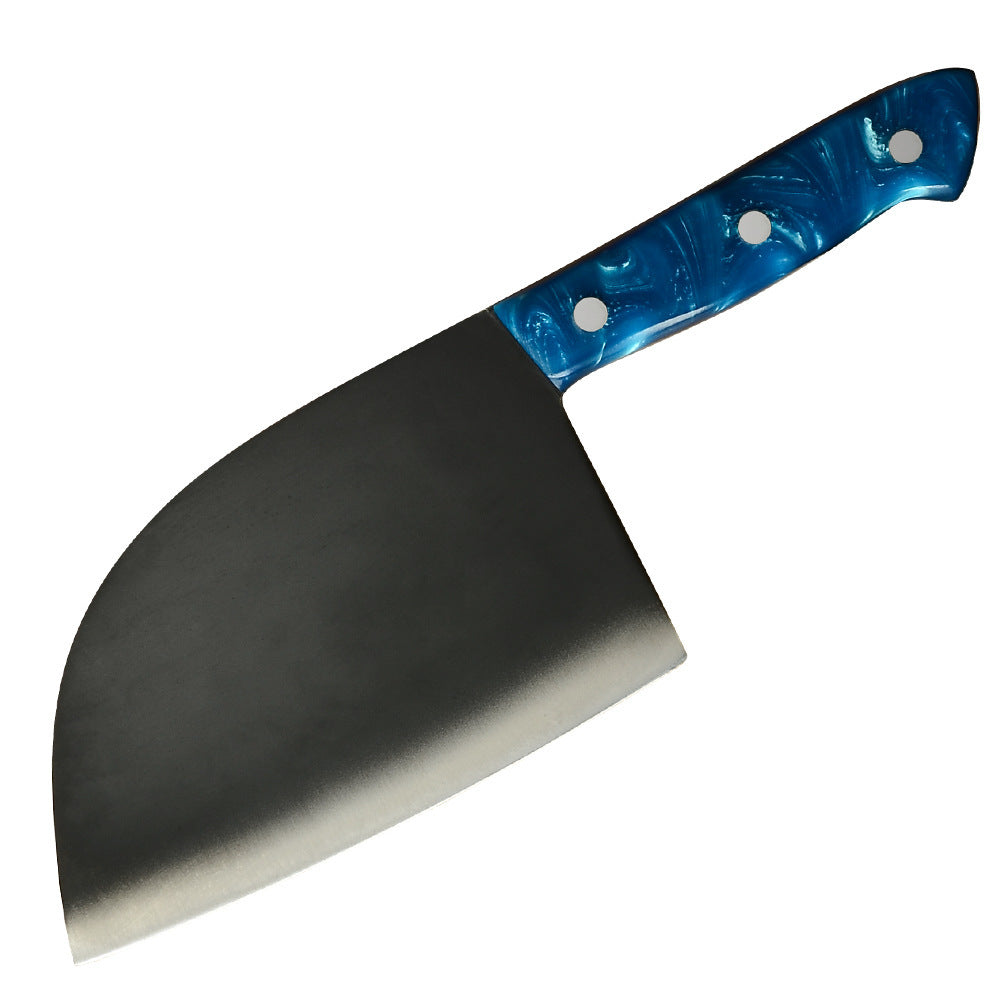 Forged Stainless Steel Blue Handle Kitchen Knives