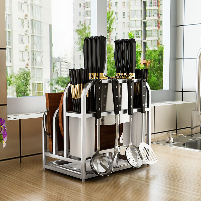 Knives Integrated Storage Rack