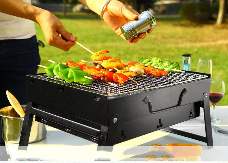 Large Barbecue Portable Charcoal Grill