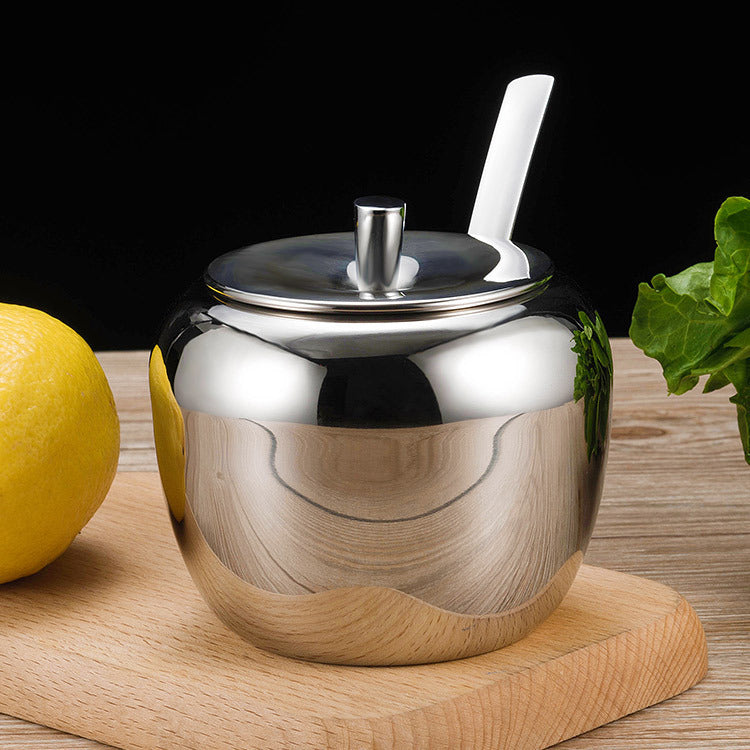 Stainless steel seasoning pot