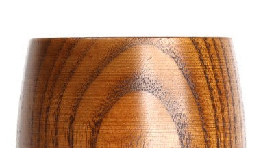 Solid Wood Wine Glass Set