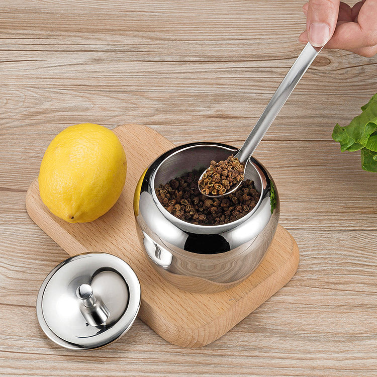 Stainless steel seasoning pot