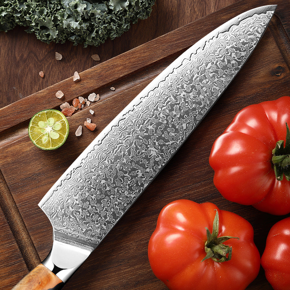 Damascus Steel Chef Kitchen Knives