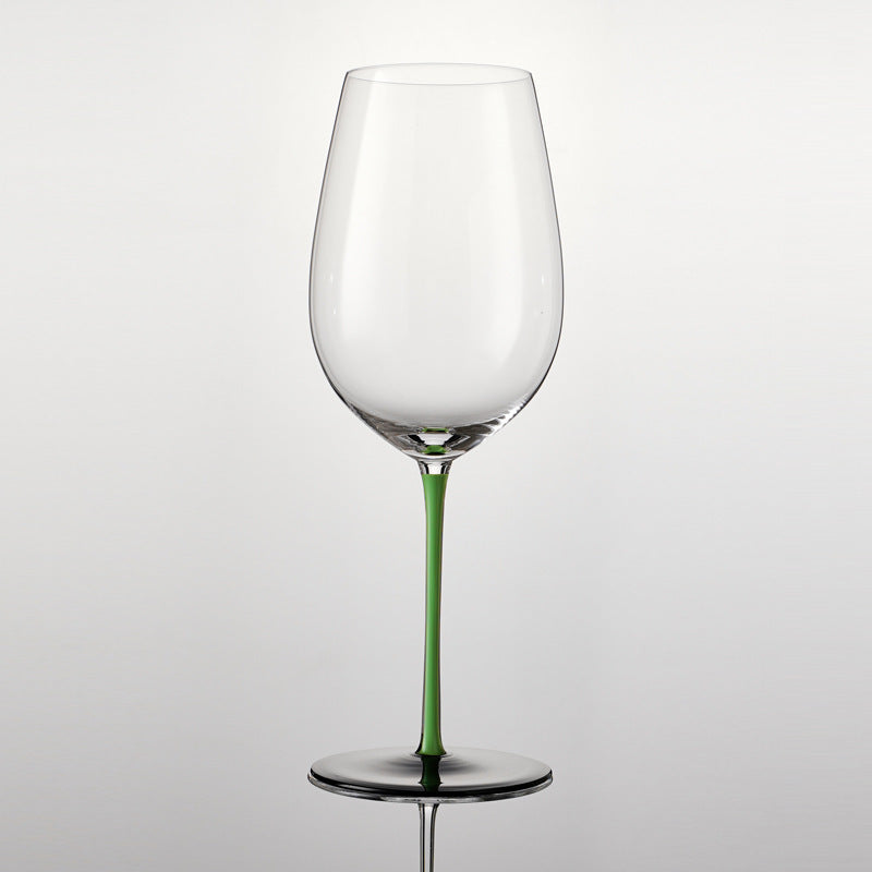 Lead-free Crystal Red Wine Glass Set