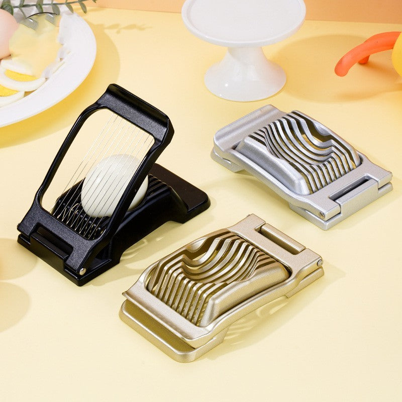 Aluminum Alloy Egg Cutter Kitchen Gadget