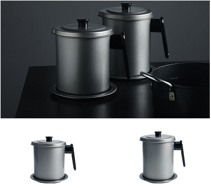 Stainless steel oil pot