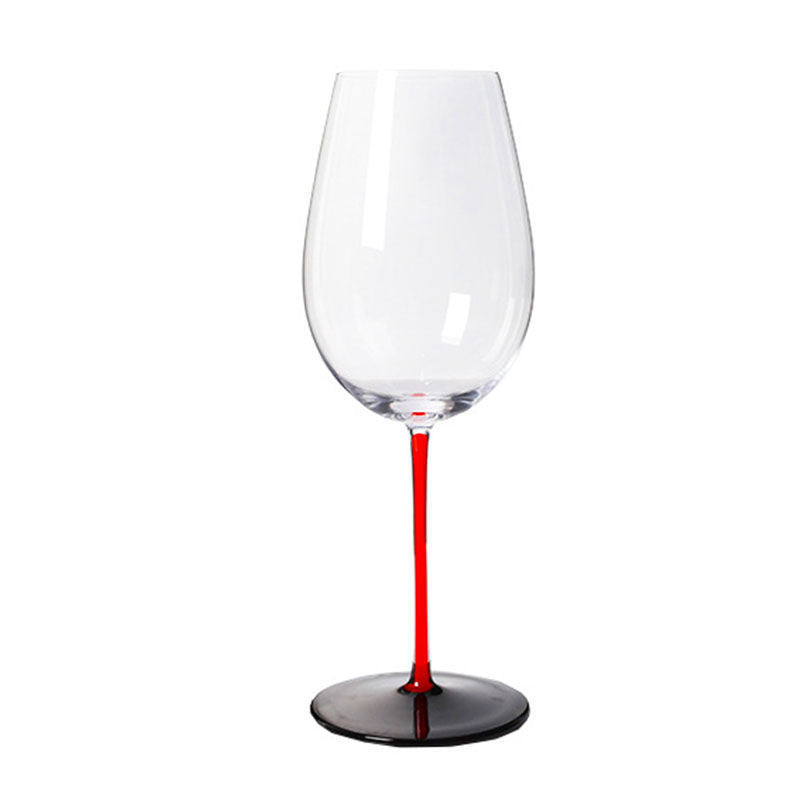 Lead-free Crystal Red Wine Glass Set
