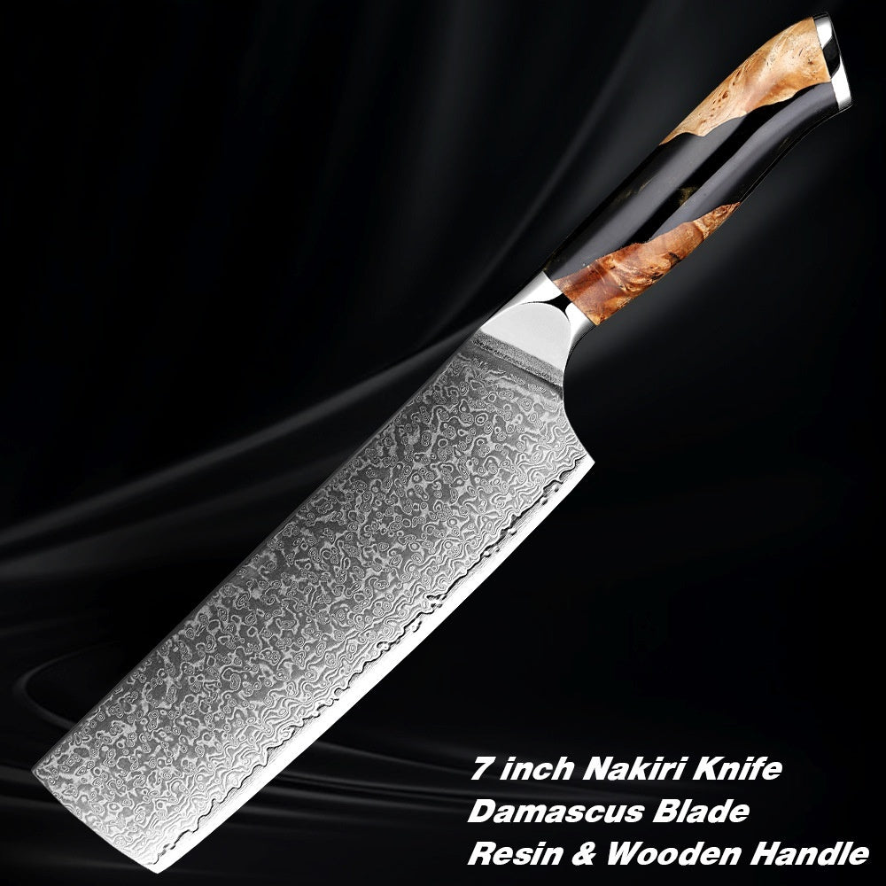 Damascus Steel Chef Kitchen Knives