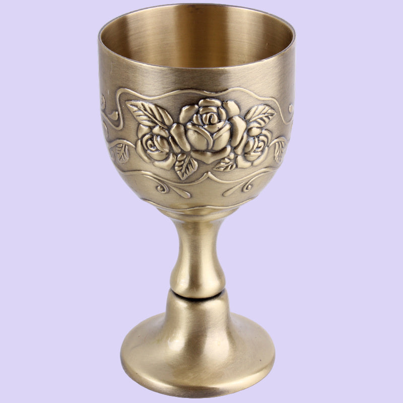 European Style Three-dimensional Wine Glass