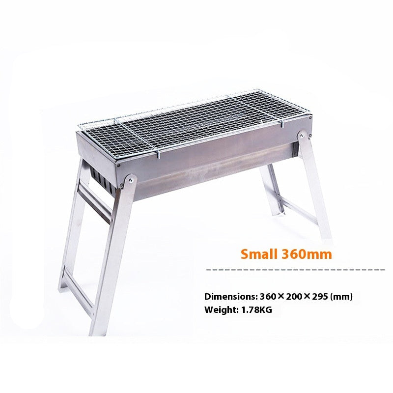 Outdoor Folding Charcoal Portable Barbecue Grill