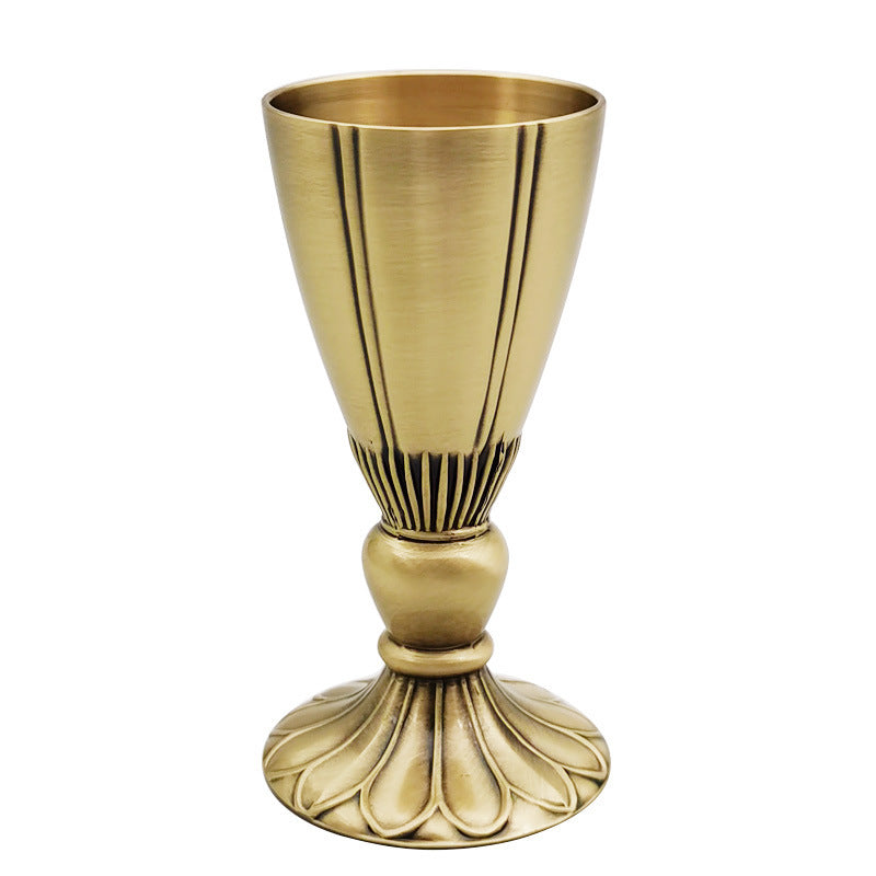 European Style Three-dimensional Wine Glass