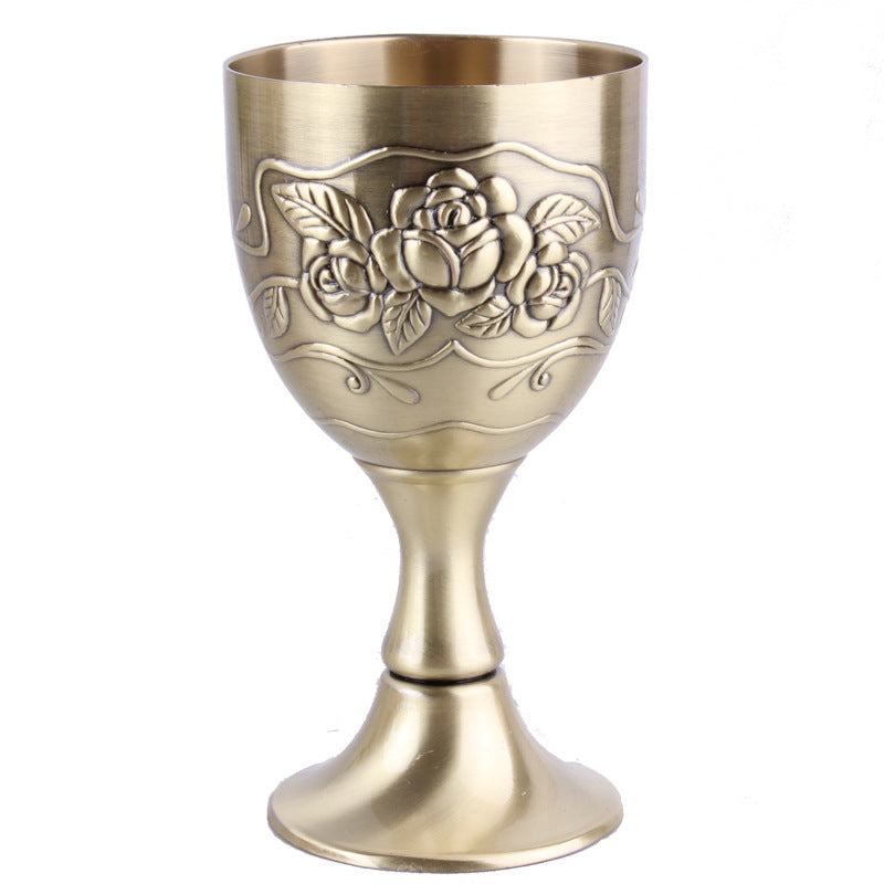 European Style Three-dimensional Wine Glass