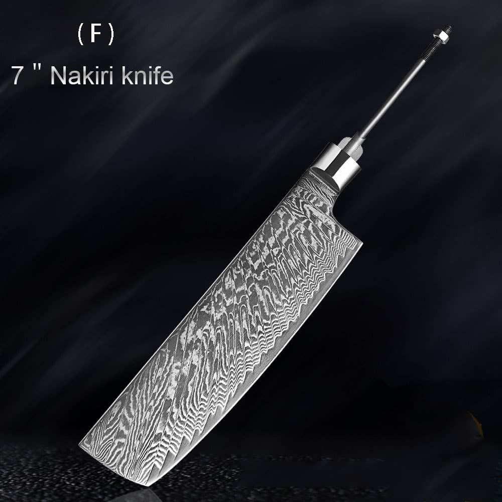 Damascus Embryo High Hardness Kitchen Knives