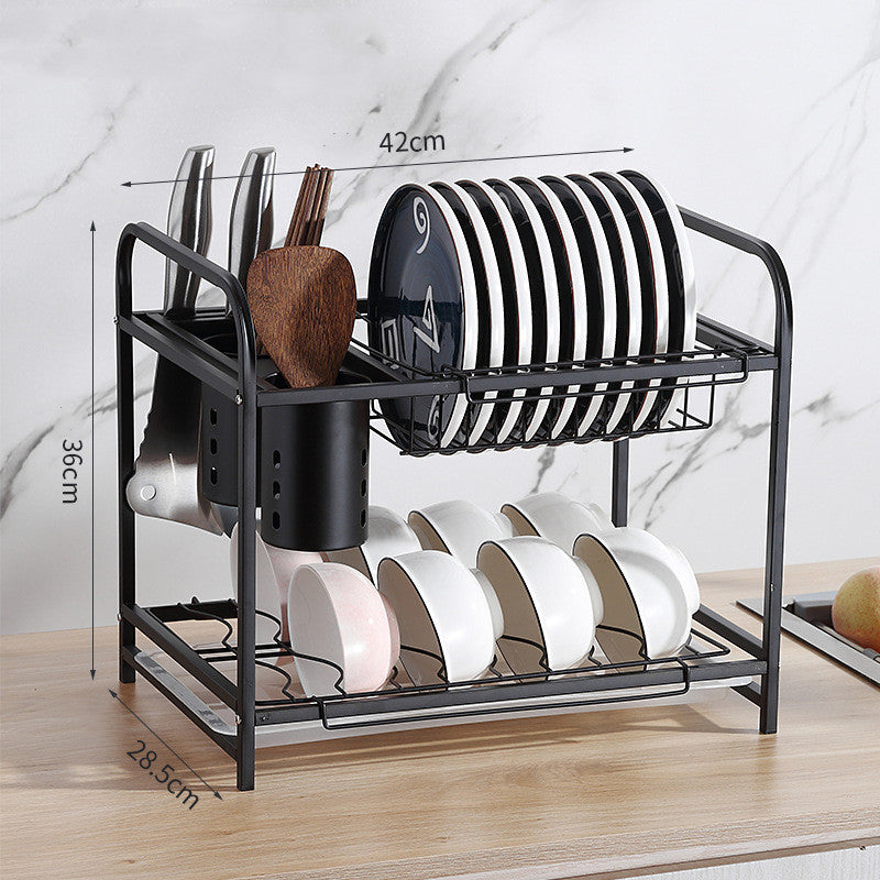 Chopsticks Dish Drain Storage Rack