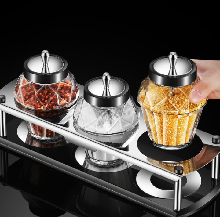 Kitchen Utensils Seasoning Jar Spoon