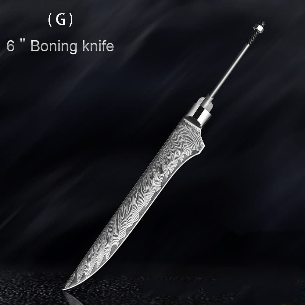 Damascus Embryo High Hardness Kitchen Knives