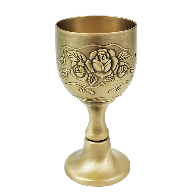 European Style Three-dimensional Wine Glass