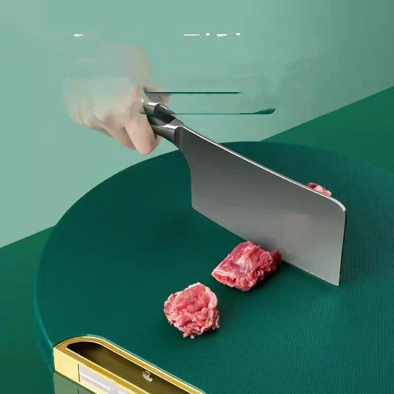 Vegetables And Fruits Round Cutting Board