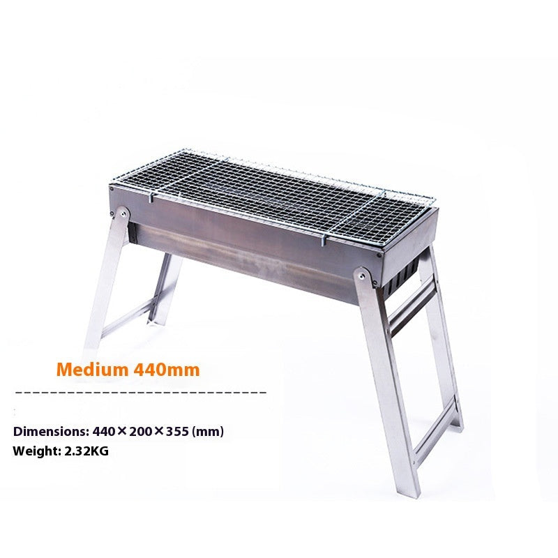 Outdoor Folding Charcoal Portable Barbecue Grill
