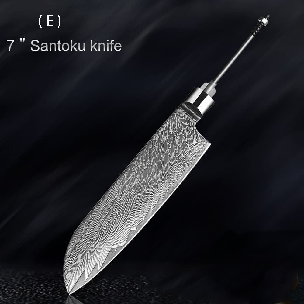 Damascus Embryo High Hardness Kitchen Knives
