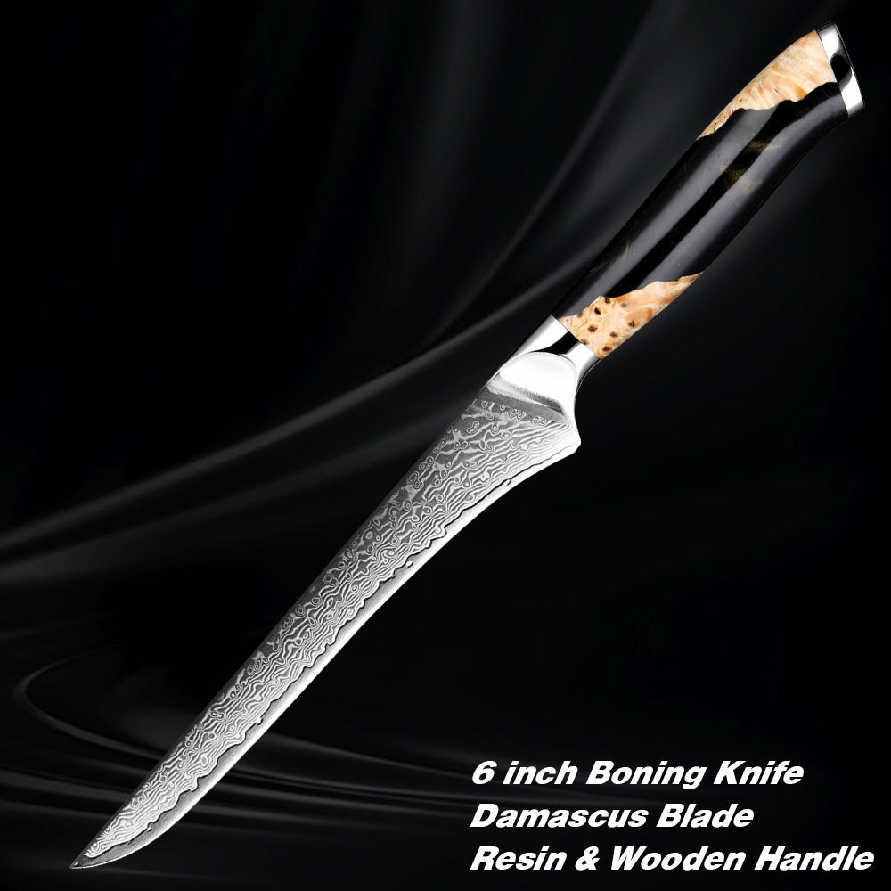 Damascus Steel Chef Kitchen Knives