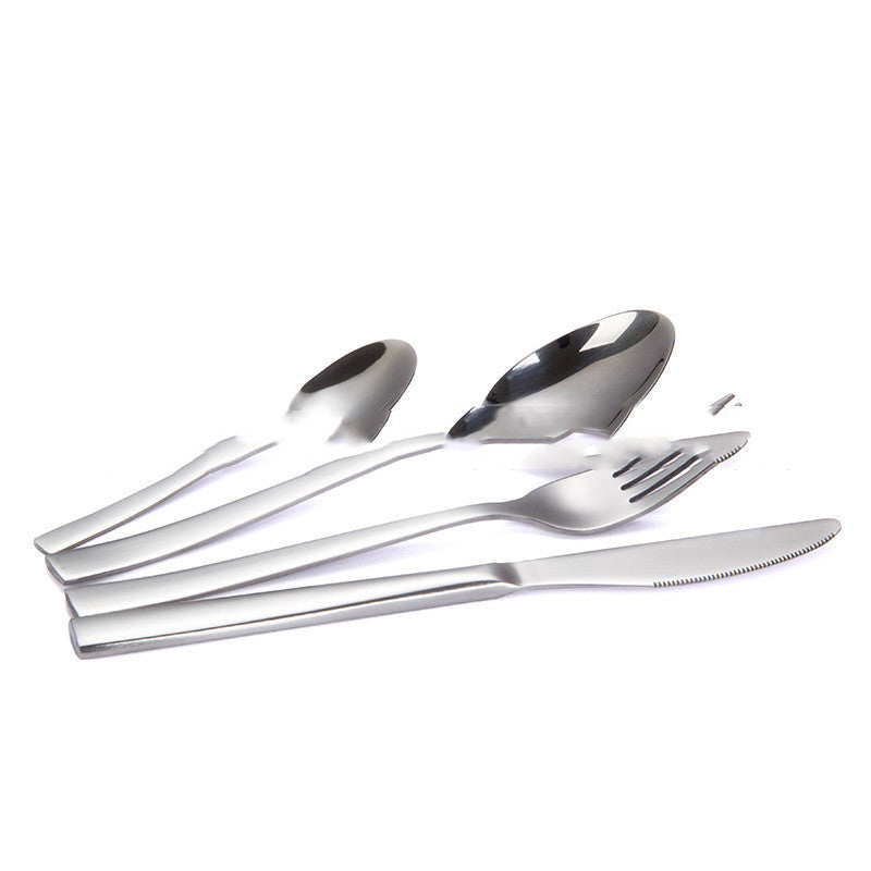 Stainless Steel Western Golden Cutlery 24 Piece Set