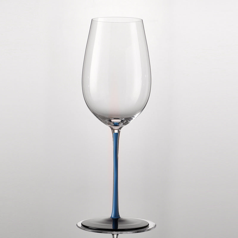 Lead-free Crystal Red Wine Glass Set