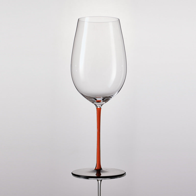 Lead-free Crystal Red Wine Glass Set