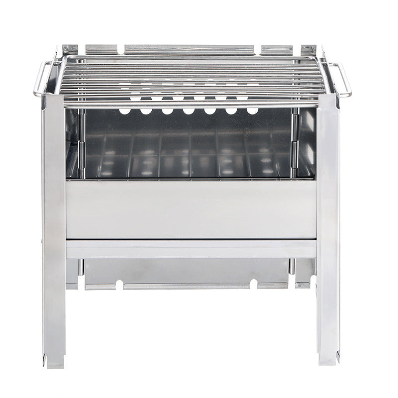 Portable Camping Dual-use Outdoor Barbecue Grill