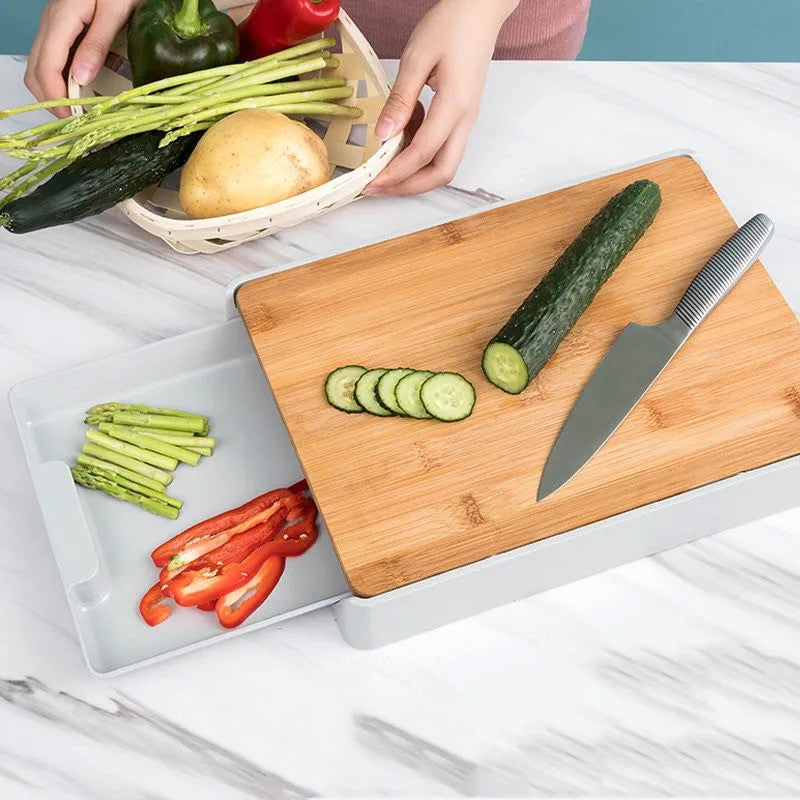 Big bamboo cutting board