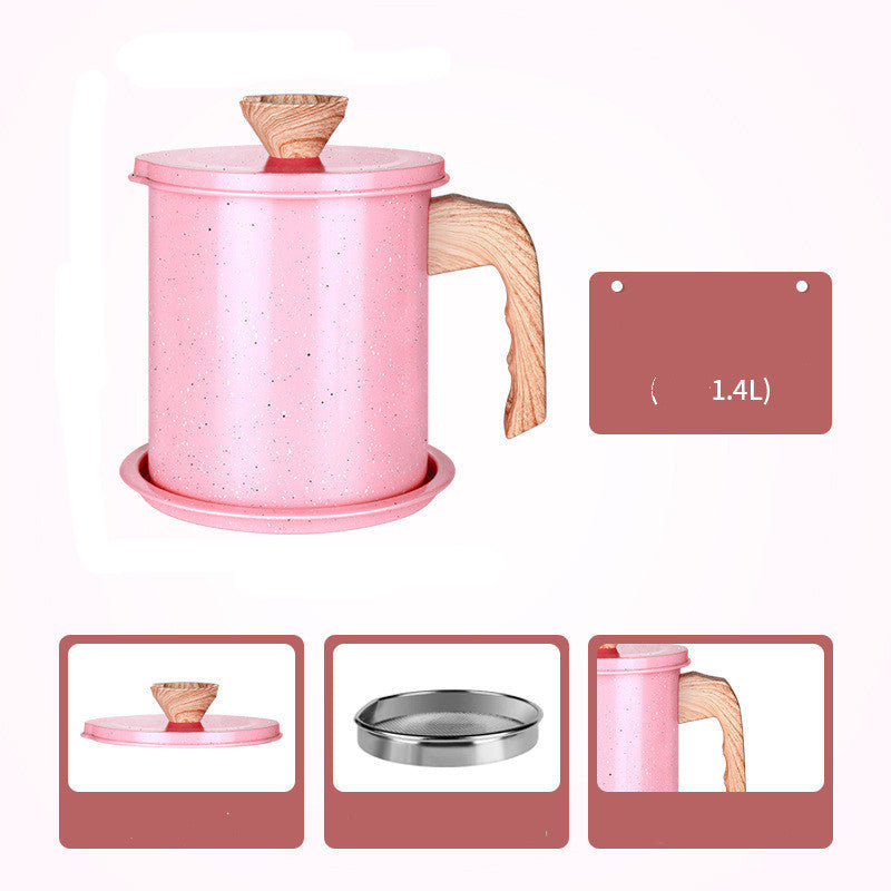 Stainless steel oil pot